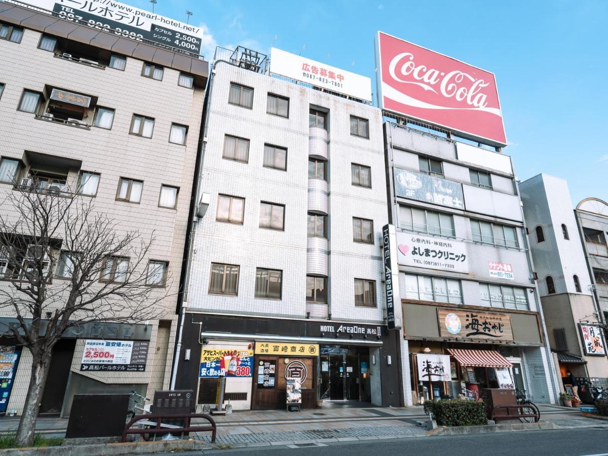 Hotel Areaone Takamatsu Exterior foto