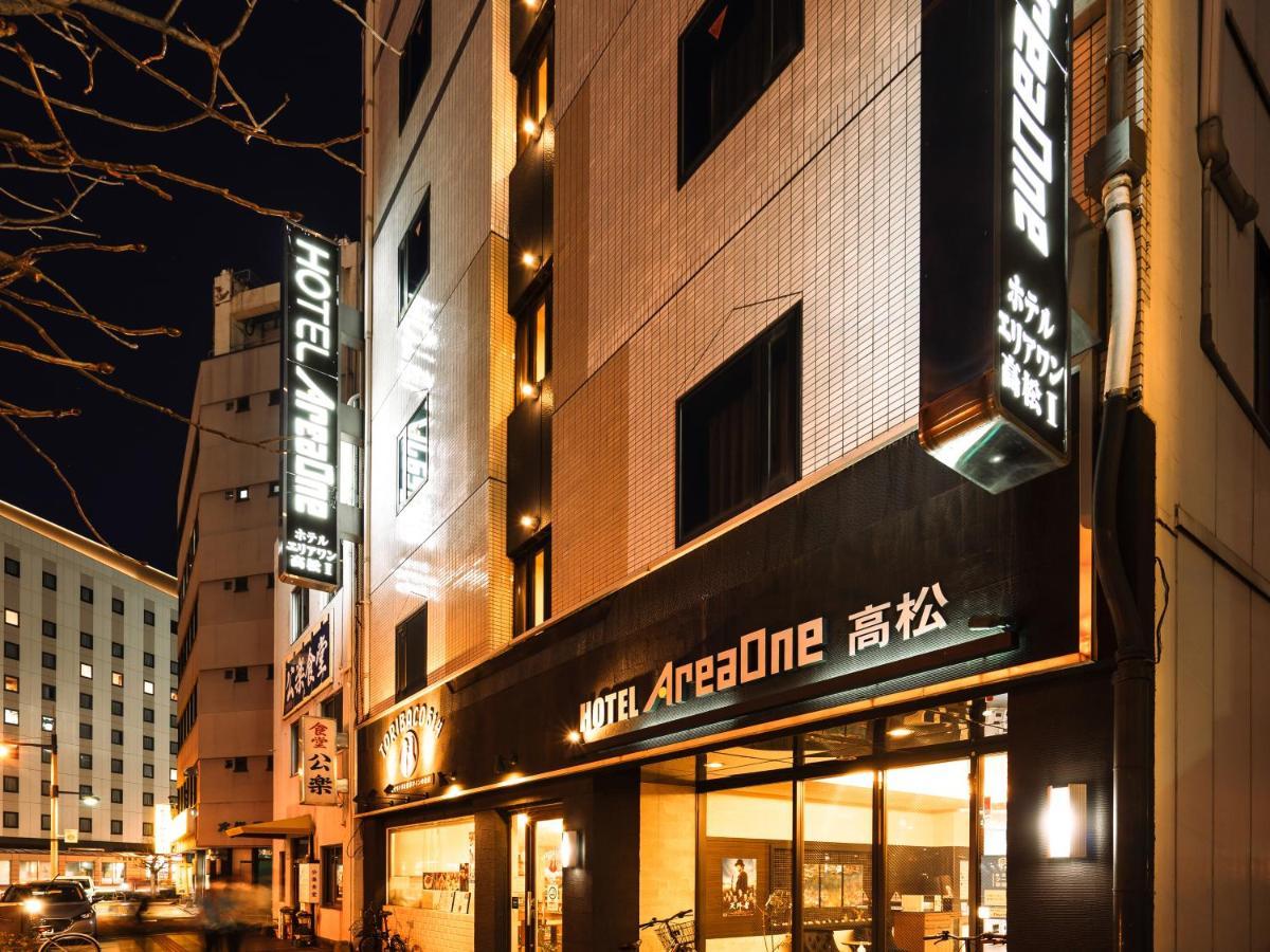Hotel Areaone Takamatsu Exterior foto